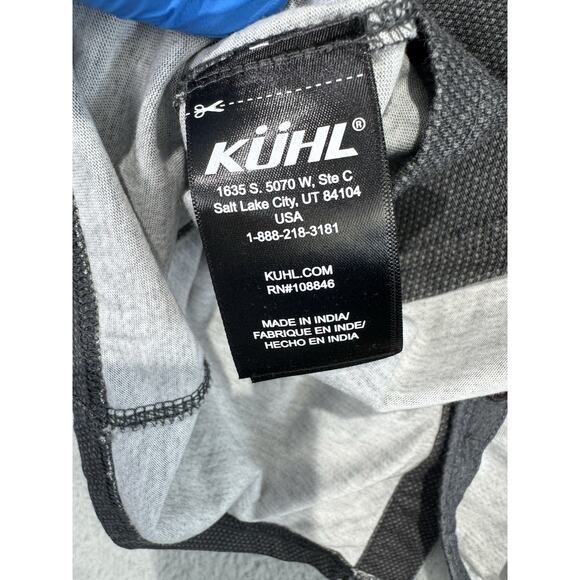 Kuhl Shirt Men Large Wildfibre Twill Short Sleeve Button-up Cotton RN 108846 - Picture 12 of 13